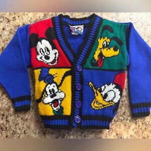 Vintage Mickeys For Kids 3T Sweater